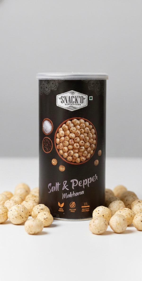 Salt Pepper Makhana  (60g)